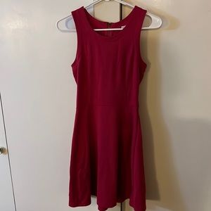 Pink old navy dress, looks more red in picture but it is pink